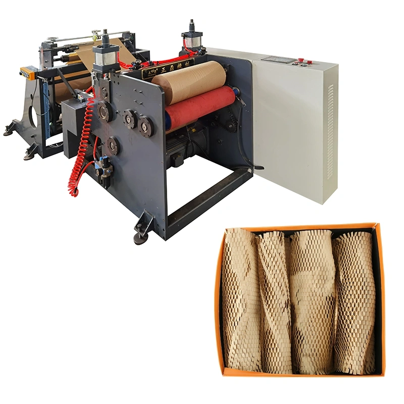 Bobleinnpakningsrull Honeycomb Paper Production Line Machine